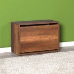 Casa si Gradina - Mobilier - Organizare si depozitare - Organizator incaltaminte - Dulap pentru pantofi, Hanah Home, pal melaminat, nuc oslo, 60x42x30 cm - Infinity.ro