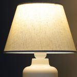 Casa si Gradina - Corpuri si surse de iluminat - Veioze si lampi - Veioze - Veioza, Opviq, pvc, crem, 31 cm - Infinity.ro