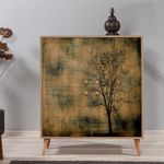 Casa si Gradina - Mobilier - Dulapuri si sifoniere - Dulapuri - Dulap multifunctional, Hanah Home, PAL melaminat, stejar sonoma, 95x36x111 cm, 863SPH3934 - Infinity.ro