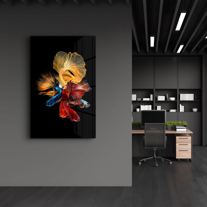 Casa si Gradina - Decoratiuni - Tablouri - Tablou decorativ, Wallxpert, sticla temperata, multicolor, 46x72 cm, 672BRS4660 - Infinity.ro