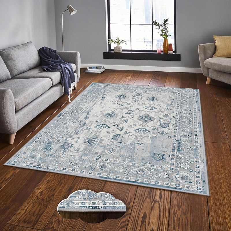 Casa si Gradina - Textile si covoare - Covoare - Covoare casa - Covor, Conceptum Hypnose, multicolor, 140x220 cm, 100% poliester, antiderapant, 443HFT2964 - Infinity.ro