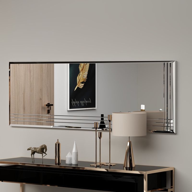 Casa si Gradina - Decoratiuni - Oglinzi - Oglinda, Hanah Home, mdf, transparent, 40x120x2.2 cm - Infinity.ro