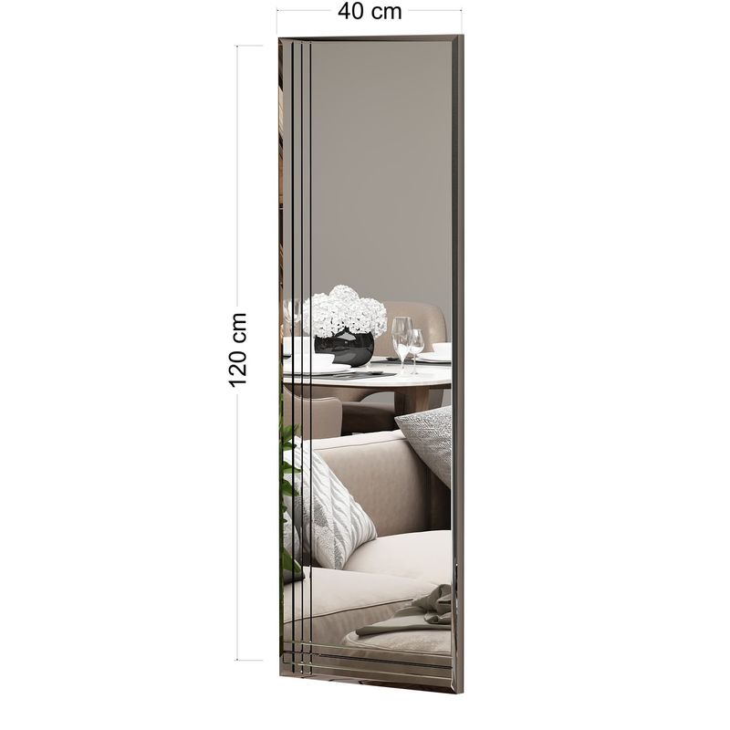 Casa si Gradina - Decoratiuni - Oglinzi - Oglinda, Hanah Home, mdf, transparent, 40x120x2.2 cm - Infinity.ro