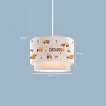 Casa si Gradina - Corpuri si surse de iluminat - Lustre si pendule - Candelabru, Opviq, material textil, multicolor, diametru 30 cm, inaltime 70 cm, 780SGN4664 - Infinity.ro