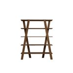 Casa si Gradina - Mobilier - Biblioteci si rafturi - Biblioteci - Biblioteca, Hanah Home, pal melaminat, nuc, 120x25x150 cm - Infinity.ro