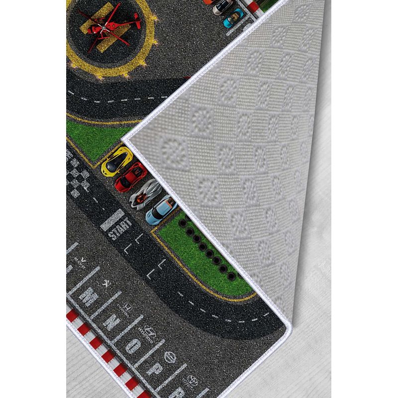 Casa si Gradina - Textile si covoare - Covoare - Covoare copii - Covor pentru copii, Conceptum Hypnose, multicolor, 80x50 cm, 100% poliester, antiderapant - Infinity.ro
