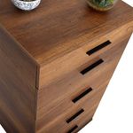 Casa si Gradina - Mobilier - Comode si corpuri - Comode - Comoda, Hanah Home, pal melaminat, nuc, 60x44x108 cm - Infinity.ro