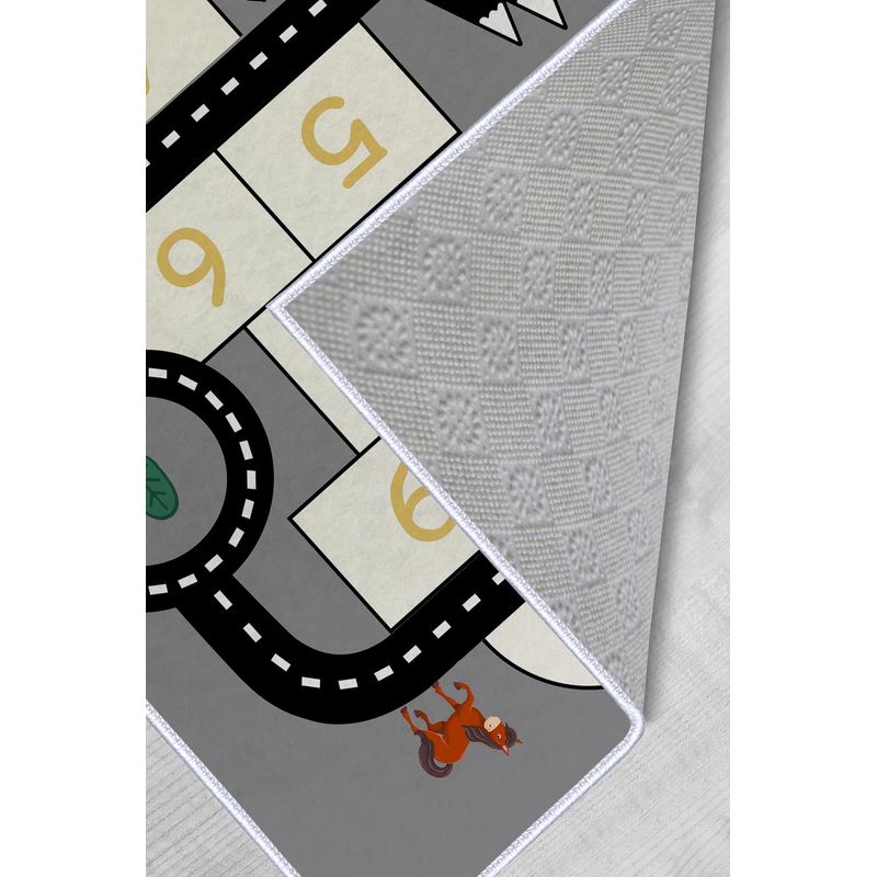 Casa si Gradina - Textile si covoare - Covoare - Covoare copii - Covor copii, Conceptum Hypnose, multicolor, 60x100 cm, 100% poliester, antiderapant, 477HFT1338 - Infinity.ro