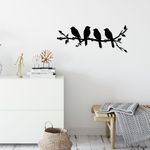 Casa si Gradina - Mobilier - Organizare si depozitare - Cuiere - Cuier de perete, Wallxpert, metal, negru, 62x42x2 cm - Infinity.ro