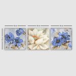 Casa si Gradina - Decoratiuni - Tablouri - Tablou decorativ set 3 piese, Wallxpert, panza, multicolor, 30x30 cm, 564RMY1316 - Infinity.ro