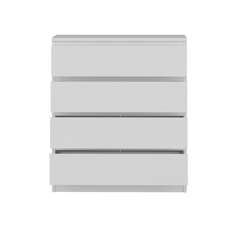 Casa si Gradina - Mobilier - Comode si corpuri - Comode - Comoda, Hanah Home, pal melaminat, alb, 80x46x92 cm - Infinity.ro