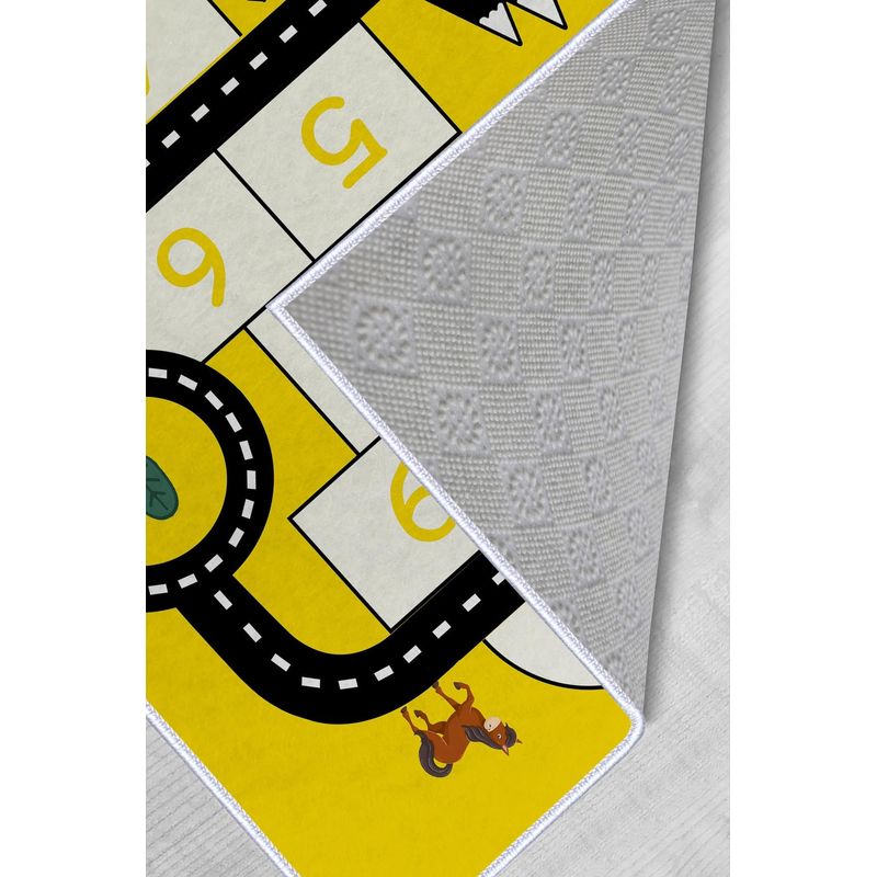 Casa si Gradina - Textile si covoare - Covoare - Covoare copii - Covor copii, Conceptum Hypnose, multicolor, 80x50 cm, 100% poliester, antiderapant, 477HFT1311 - Infinity.ro