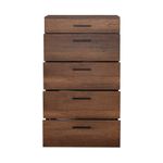 Casa si Gradina - Mobilier - Comode si corpuri - Comode - Comoda, Hanah Home, pal melaminat, nuc, 60x44x108 cm - Infinity.ro