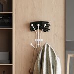 Casa si Gradina - Mobilier - Organizare si depozitare - Cuiere - Cuiere de perete, Wallxpert, metal, alb, 23x13x30 cm - Infinity.ro