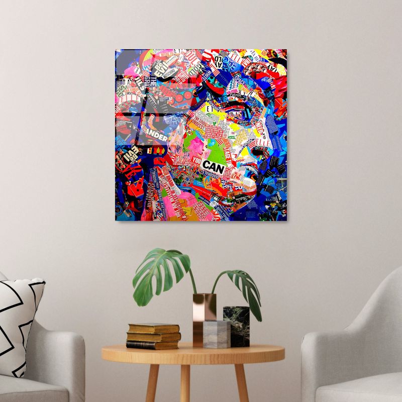 Casa si Gradina - Decoratiuni - Tablouri - Tablou decorativ, Wallxpert, sticla temperata, multicolor, 50x50 cm, 123BZM2306 - Infinity.ro