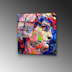 Casa si Gradina - Decoratiuni - Tablouri - Tablou decorativ, Wallxpert, sticla temperata, multicolor, 50x50 cm, 123BZM2306 - Infinity.ro