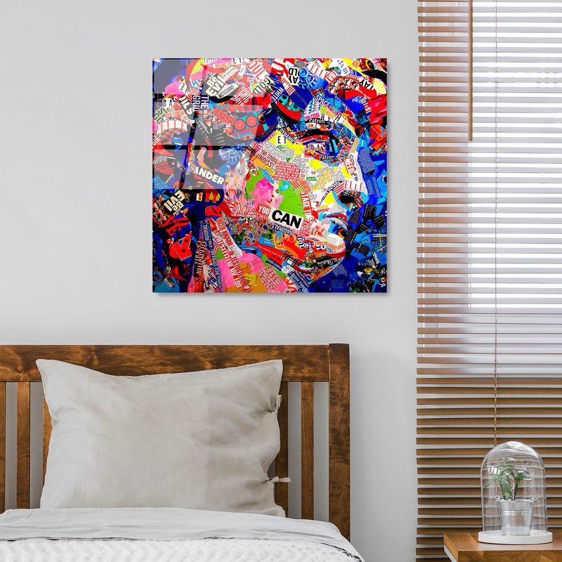 Casa si Gradina - Decoratiuni - Tablouri - Tablou decorativ, Wallxpert, sticla temperata, multicolor, 50x50 cm, 123BZM2306 - Infinity.ro