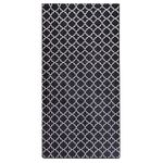 Casa si Gradina - Textile si covoare - Covoare - Covorase intrare - Covoras de intrare, Conceptum Hypnose, negru alb, 80x150 cm, 100% poliester, antiderapant, 882CHL2760 - Infinity.ro