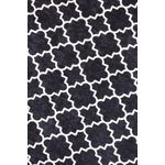 Casa si Gradina - Textile si covoare - Covoare - Covorase intrare - Covoras de intrare, Conceptum Hypnose, negru alb, 80x150 cm, 100% poliester, antiderapant, 882CHL2760 - Infinity.ro