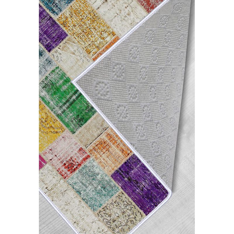 Casa si Gradina - Textile si covoare - Covoare - Covoare casa - Covor, Conceptum Hypnose, multicolor, 160x230 cm, 100% poliester, antiderapant, 478HFT1663 - Infinity.ro