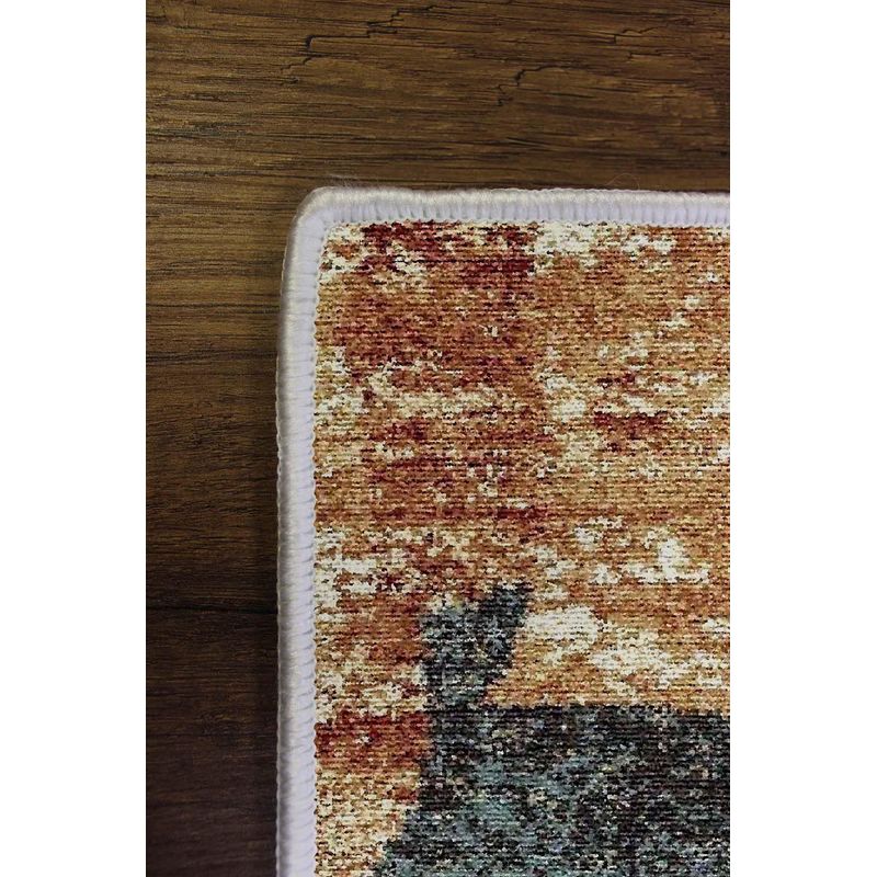 Casa si Gradina - Textile si covoare - Covoare - Covoare casa - Covor de hol, Conceptum Hypnose, multicolor, 100x150 cm, 100% poliester, antiderapant, 474HFT1238 - Infinity.ro