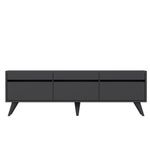 Casa si Gradina - Mobilier - Comode si corpuri - Comode - Comoda tv, Hanah Home, pal melaminat, antracit, 150x30x48 cm - Infinity.ro