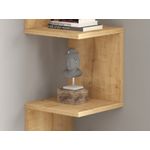 Casa si Gradina - Mobilier - Biblioteci si rafturi - Rafturi - Raft de perete, Hanah Home, pal melaminat, safir, 105.4x25x25 cm - Infinity.ro