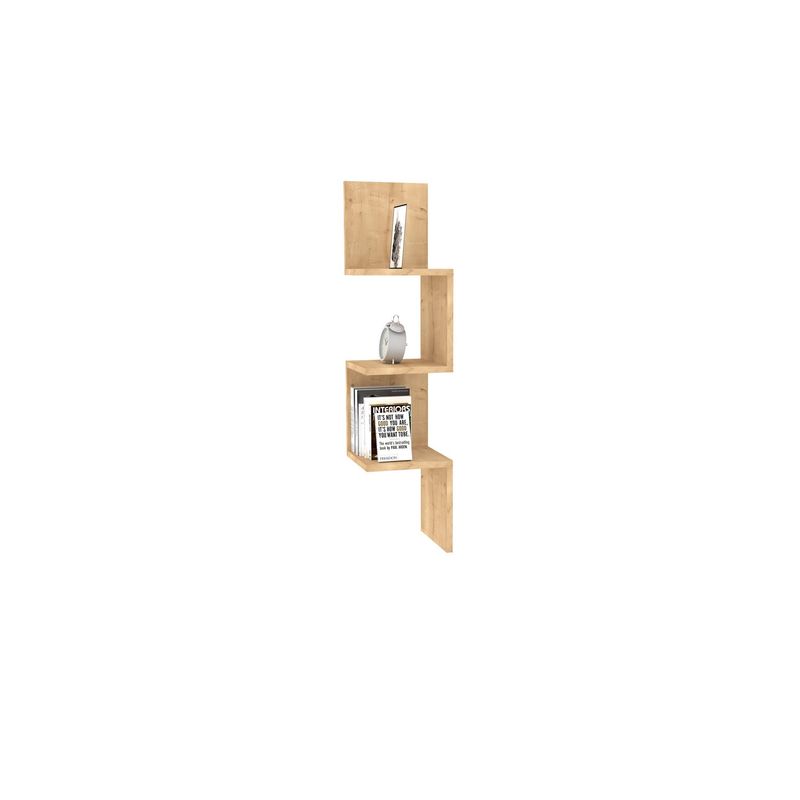 Casa si Gradina - Mobilier - Biblioteci si rafturi - Rafturi - Raft de perete, Hanah Home, pal melaminat, safir, 105.4x25x25 cm - Infinity.ro