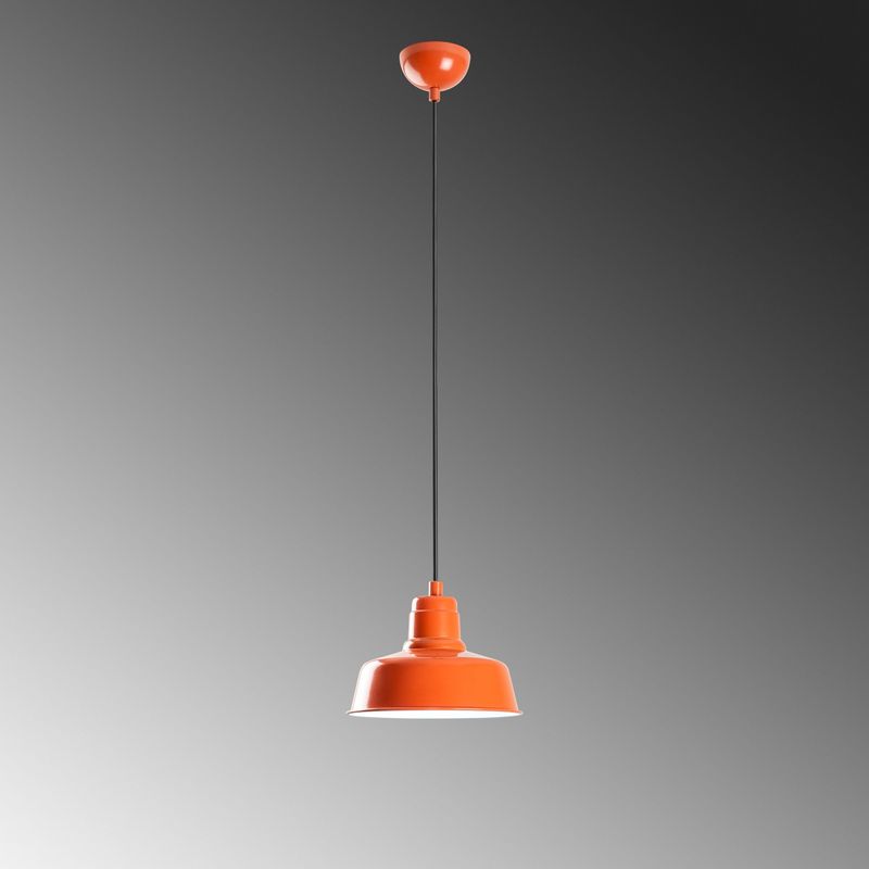 Casa si Gradina - Corpuri si surse de iluminat - Lustre si pendule - Lustra, Opviq, metal, portocaliu, inaltime reglabila 21-108 cm - Infinity.ro