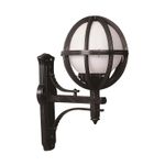 Casa si Gradina - Corpuri si surse de iluminat - Iluminat exterior - Lanterne - Lampa de perete exterior, Opviq, abs, negru, 50x35x23 cm, ip65 - Infinity.ro