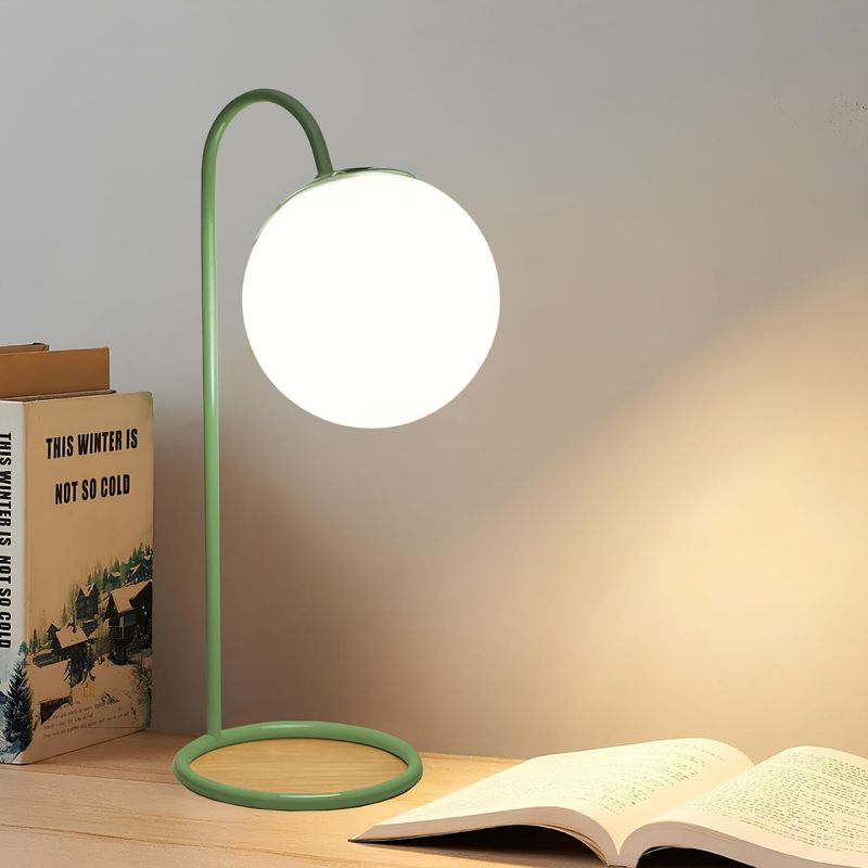 Casa si Gradina - Corpuri si surse de iluminat - Veioze si lampi - Veioze - Veioza, Opviq, metal, menta, 39 cm - Infinity.ro