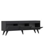 Casa si Gradina - Mobilier - Comode si corpuri - Comode - Comoda tv, Hanah Home, pal melaminat, antracit, 150x30x48 cm - Infinity.ro