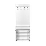 Casa si Gradina - Mobilier - Organizare si depozitare - Cuiere - Cuier, Hanah Home, pal melaminat, alb, 73x36x187 cm - Infinity.ro
