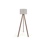 Casa si Gradina - Corpuri si surse de iluminat - Veioze si lampi - Lampadare - Lampadar, Opviq, mdf si pvc, bej maro, 38x140 cm, 780SGN1406 - Infinity.ro