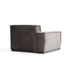 Casa si Gradina - Mobilier - Canapele si coltare - Canapele - Canapea 3 locuri, Hanah Home, lemn fag si pal, gri, 300x100x76 cm - Infinity.ro