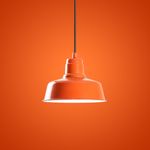 Casa si Gradina - Corpuri si surse de iluminat - Lustre si pendule - Lustra, Opviq, metal, portocaliu, inaltime reglabila 21-108 cm - Infinity.ro