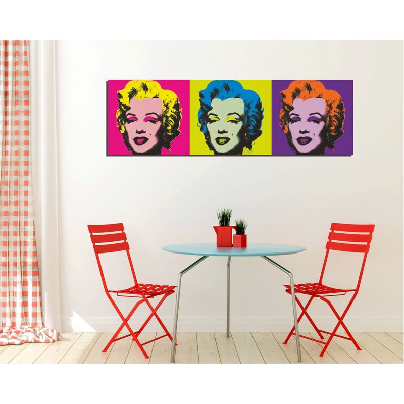Casa si Gradina - Decoratiuni - Tablouri - Tablou decorativ, Wallxpert, panza, multicolor, 30x80 cm, 762SYM1263 - Infinity.ro