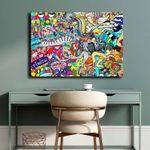 Casa si Gradina - Decoratiuni - Tablouri - Tablou decorativ, Wallxpert, panza, multicolor, 70x100 cm, 649THL1150 - Infinity.ro