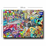 Casa si Gradina - Decoratiuni - Tablouri - Tablou decorativ, Wallxpert, panza, multicolor, 70x100 cm, 649THL1150 - Infinity.ro