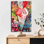 Casa si Gradina - Decoratiuni - Tablouri - Tablou decorativ, Wallxpert, panza, multicolor, 45x70 cm, 649THL1137 - Infinity.ro
