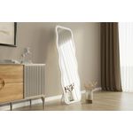 Casa si Gradina - Decoratiuni - Oglinzi - Oglinda, Hanah Home, mdf, alb, 50x160x2.2 cm, 116SAM1185 - Infinity.ro