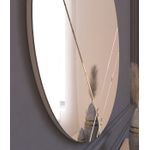 Casa si Gradina - Decoratiuni - Oglinzi - Oglinda rotunda, Hanah Home, mdf, alb, 60x60x2.2 cm, 116SAM1147 - Infinity.ro