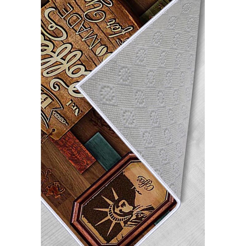 Casa si Gradina - Textile si covoare - Covoare - Covoare casa - Covor, Conceptum Hypnose, multicolor, 80x50 cm, 100% poliester, antiderapant, 476HFT2122 - Infinity.ro