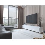 Casa si Gradina - Mobilier - Comode si corpuri - Comode - Comoda tv, Hanah Home, pal melaminat, alb, 180x40x30 cm, 875ZNA3015 - Infinity.ro