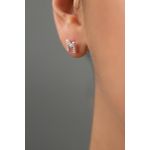 Fashion, accesorii si bijuterii - Femei - Bijuterii femei - Cercei femei - Cercei, Heliophilia, argint 925, multicolor, 6.9x7.4 mm - Infinity.ro