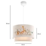 Casa si Gradina - Corpuri si surse de iluminat - Lustre si pendule - Candelabru, Opviq, material textil, multicolor, 30x20x70 cm, 780SGN4659 - Infinity.ro