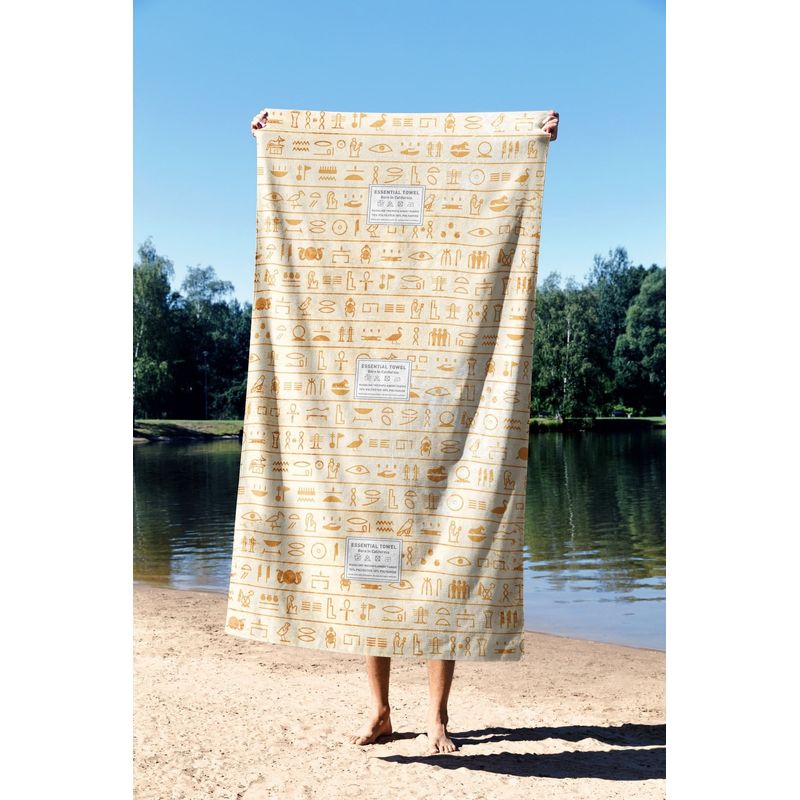 Casa si Gradina - Textile si covoare - Textile baie - Prosoape - Prosop de plaja, L'essentiel Maison, multicolor, 90x150 cm, microfibra, 450AST1197 - Infinity.ro
