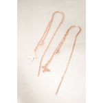 Fashion, accesorii si bijuterii - Femei - Bijuterii femei - Cercei femei - Cercei, Heliophilia, femei, argint 925, rose gold, antialergic, 938ELS3975 - Infinity.ro