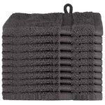 Casa si Gradina - Textile si covoare - Textile baie - Prosoape - Prosoape de baie 10 pcs Antracit 15 x 21 cm Bumbac - Infinity.ro