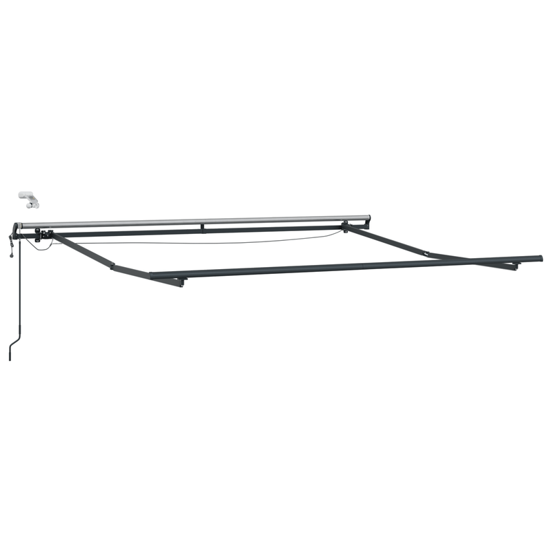 Casa si Gradina - Gradina si terasa - Umbrele si pavilioane - Umbrele - Copertina retractabila automata  cu LED Bej 300x250 cm - Infinity.ro